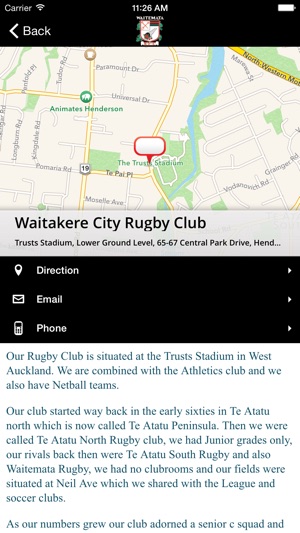 Waitemata Rugby Club App(圖3)-速報App