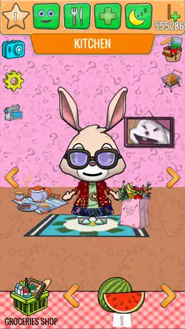 Game screenshot My Talking Bunny - Virtual Pet Games apk