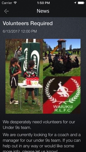 Waiuku Rugby League(圖3)-速報App