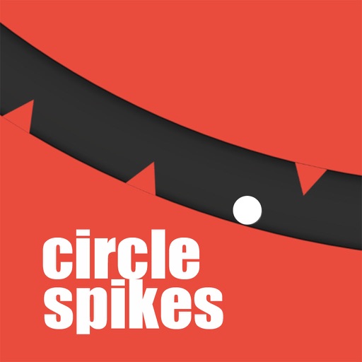 Circle spikes : Round the balls icon