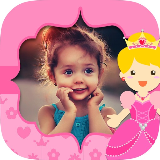 Fairy princess photo frames for girls – kids album icon