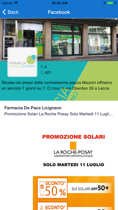 Screenshot #2 pour Farmacia De Pace Licignano