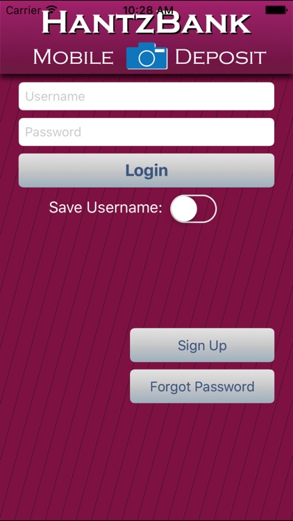 Hantz Bank Mobile Deposit