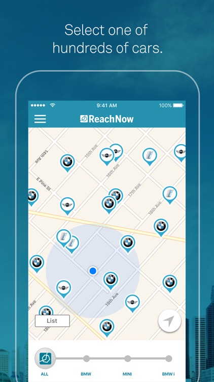 ReachNow CarSharing by BMW, BMW i, MINI