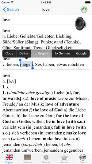 German English dictionary best translation tool(圖2)-速報App