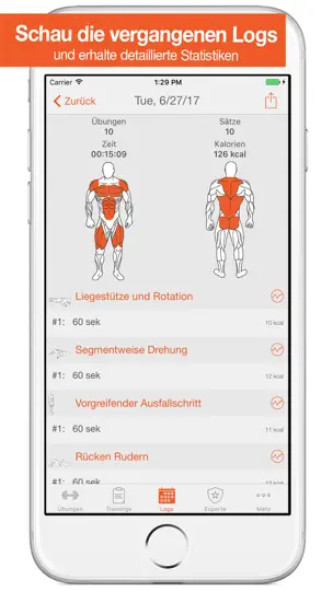 Screenshot von Fitness Point. auf dem iPhone 4