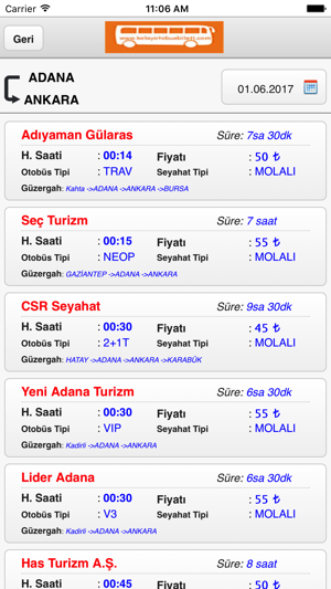 Kolay Otobüs Bileti(圖3)-速報App