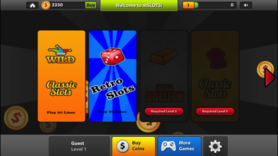 mSLOTS - Mega Jackpot Casino with mPlus Rewards Screenshot