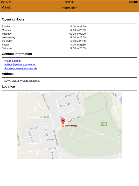 Screenshot #6 pour Seven Happy Chinese Takeaway