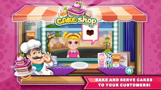 蛋糕店：為女孩製作和烘焙遊戲(圖3)-速報App