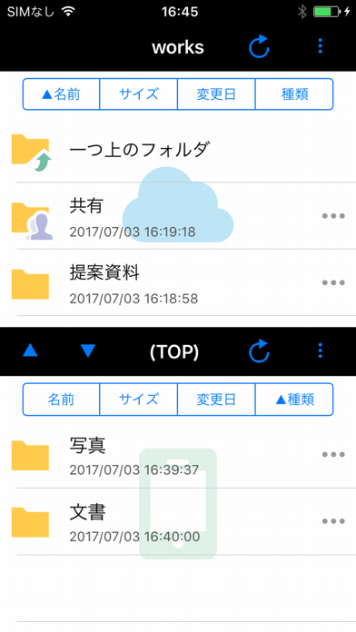 Screenshot #2 pour Proself Client(2pane)