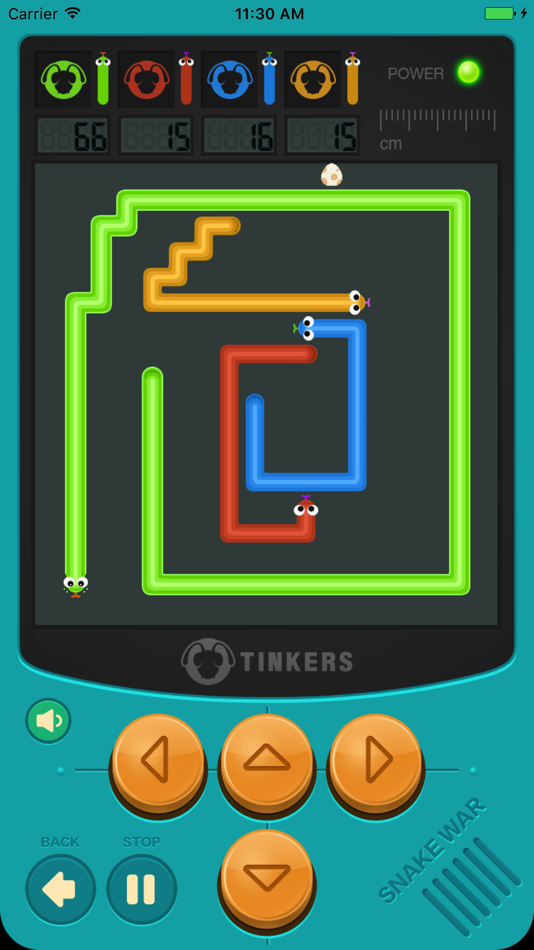#1. Beat Snakes-The hardest mini game (iOS) 由: TianJin Tinkers Computer information Technology Co.,Ltd