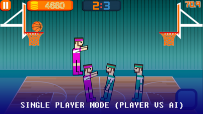 Screenshot #2 pour BasketBall Physics-Real Bouncy Soccer Fighter Game