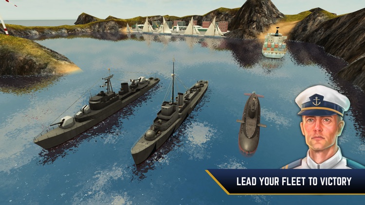 Enemy Waters : Submarine and Warship battles screenshot-0