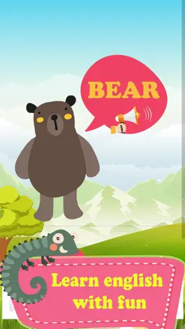 Game screenshot Learn Animals Vocabulary - Sound first words games hack
