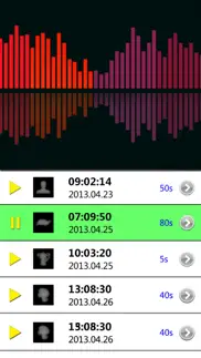 voice changer, sound recorder and player iphone screenshot 3
