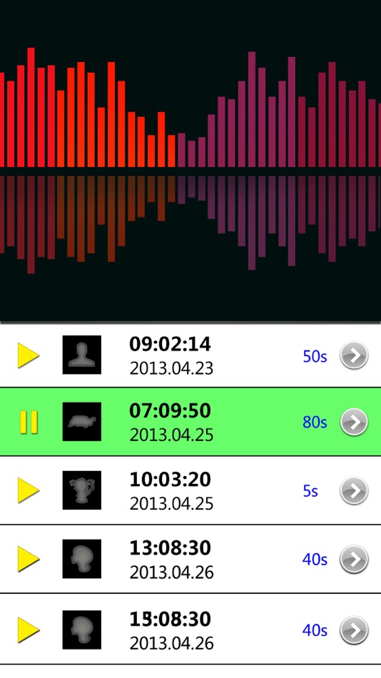 #3. Voice Changer, Sound Recorder and Player (iOS) 来自: JINMIN ZHOU