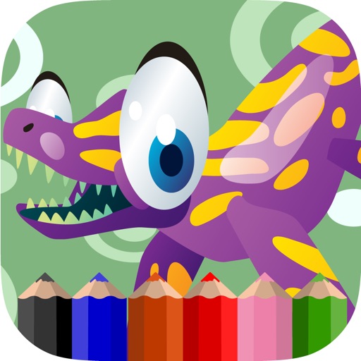 Dino Hunter Coloring Sea Dinosaur Edition iOS App