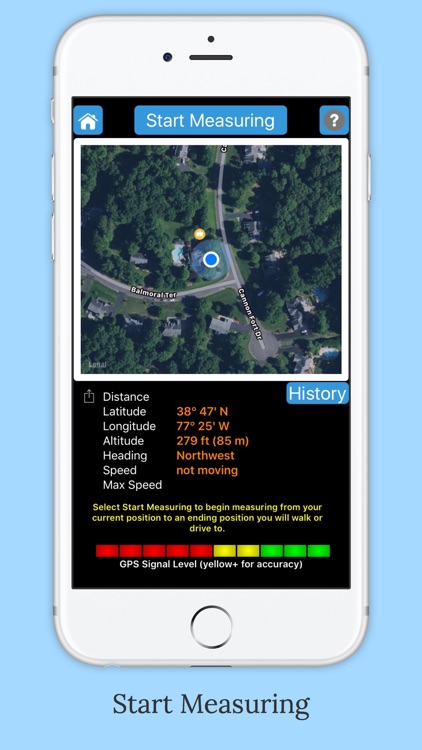 iMeasurer - Accurately measure distance using GPS screenshot-0