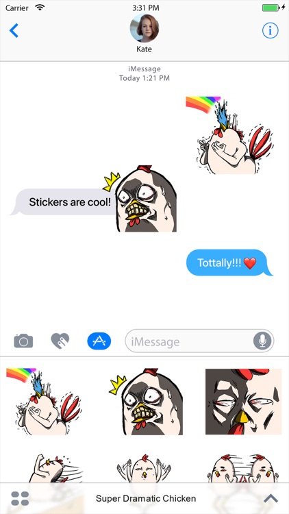 Super Dramatic Chicken