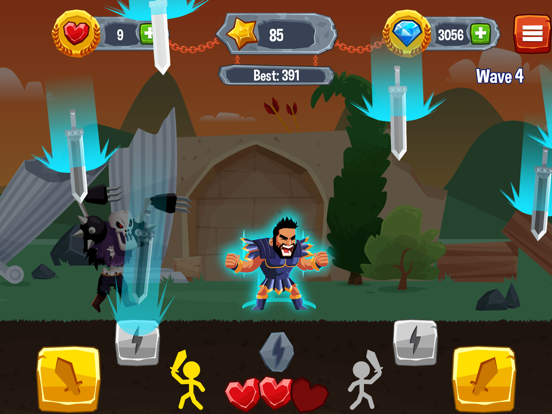 Screenshot #5 pour Gladiator vs Monsters - Jeu de Héros de Combat