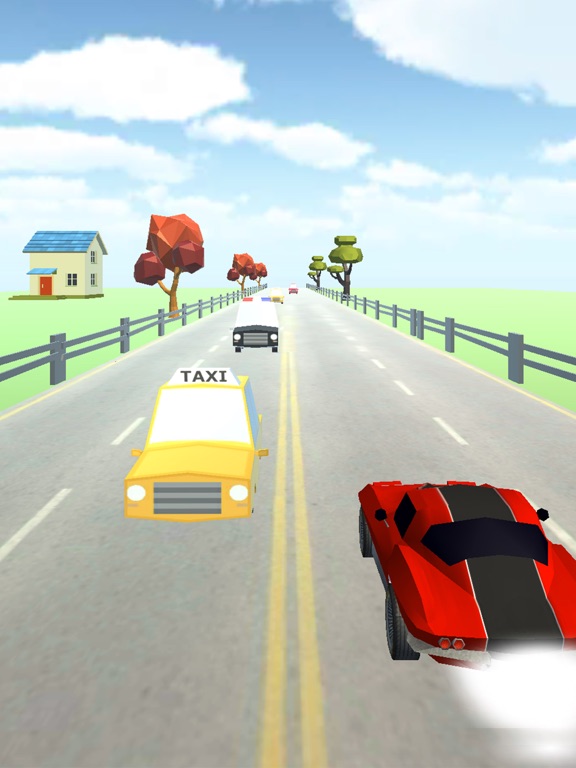 Screenshot #6 pour Turbo Cars 3D - Dodge jeu d'éviter les obstacles