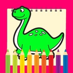 Dino Jurassic Coloring Book - Drawing Education