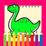 Dino Jurassic Coloring Book - Drawing Education