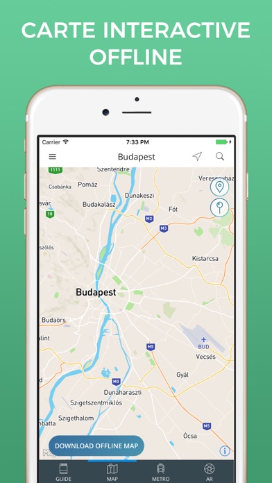 Screenshot #3 pour Budapest Guide Voyage avec Offline Maps