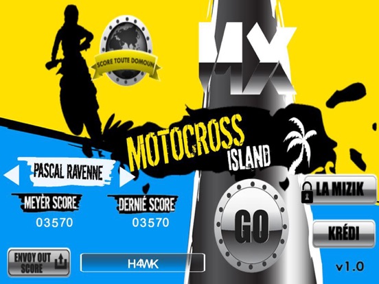 MX Motocross Island iPad screenshot