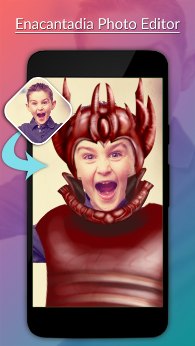 Screenshot #1 pour Enacantadia Photo Editor -Enacantadia Stickers