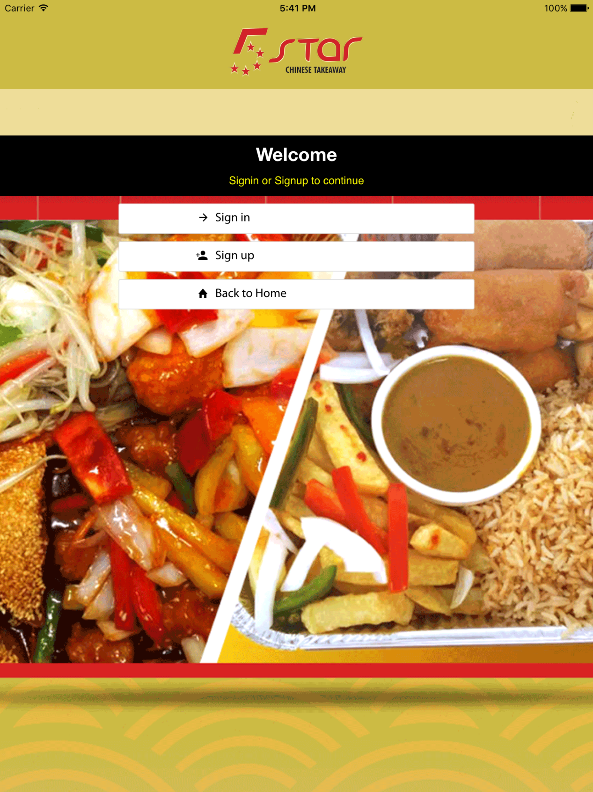 5 Star Chinese Takeaway