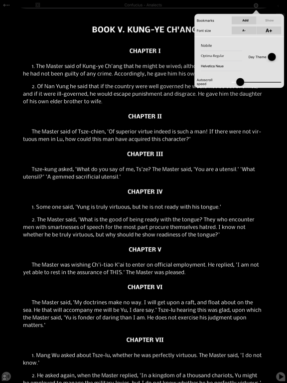 Asia Wisdom Collection  - Universal App iPad screenshot 4 - Book app