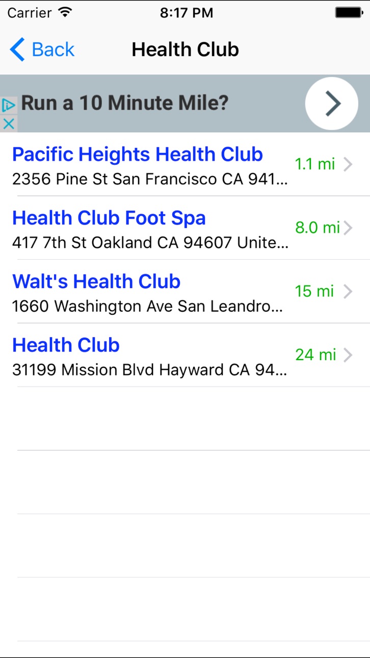 iPhone screenshot