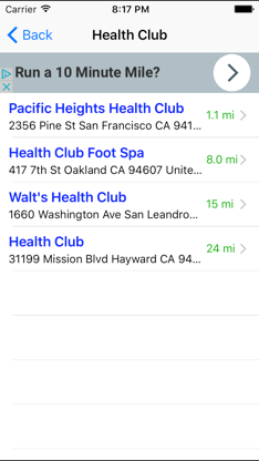 Gym Finder: Find Fitness Workout Gyms Near Me screenshot 4