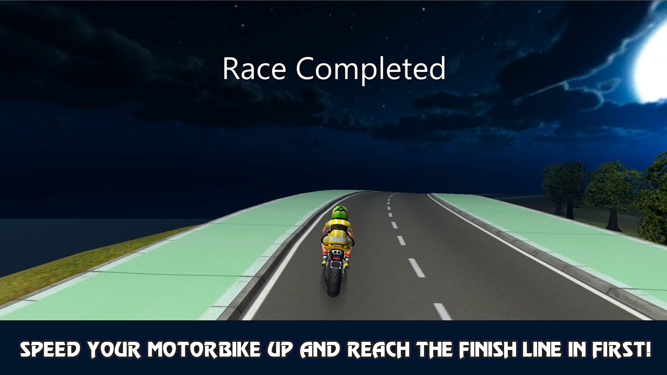 Crazy Kids Motorcycle Highway Race