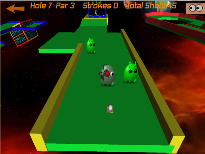 Crazy Golf In Space