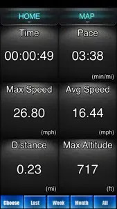 Bike Ride Tracker - GPS Bicycle Computer screenshot #3 for iPhone