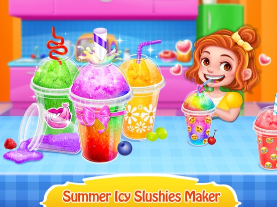 Screenshot #4 pour Summer Slushy Maker – Crazy Kids Food Making Games