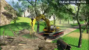 Amphibious Excavator Crane & Dump Truck Simulator screenshot #3 for iPhone