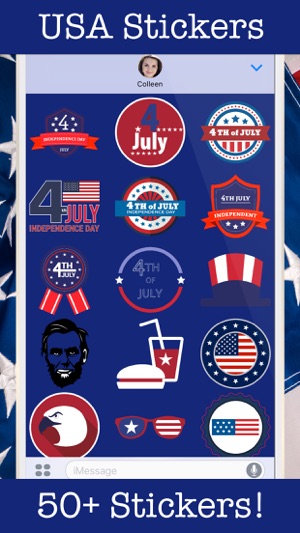 USA American Patriot:July 4th, Memorial, Labor Day(圖1)-速報App