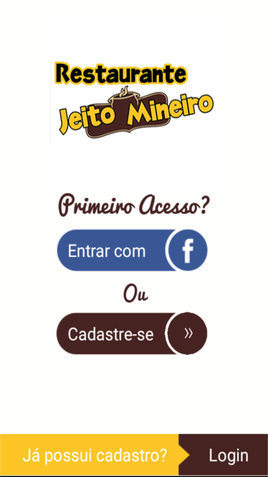 Screenshot #1 pour Restaurante Jeito Mineiro