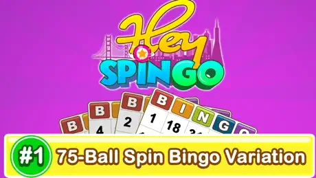 Hey SpinGo™: 75 Ball Spin Bingo Game