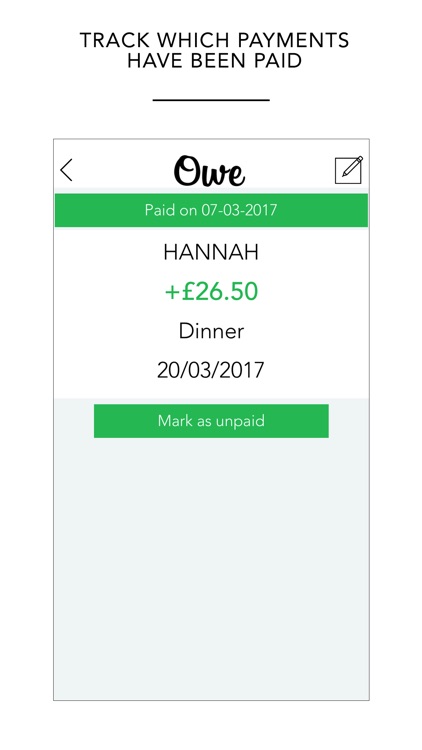 Owe - Personal Finance Tracker