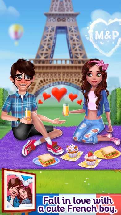 Love Story in Paris - My French Boyfriend Screenshot 2