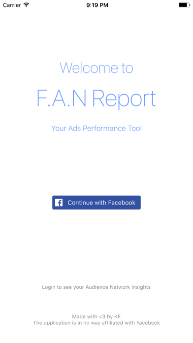 F.A.N Report - Audience Network Performanceのおすすめ画像1