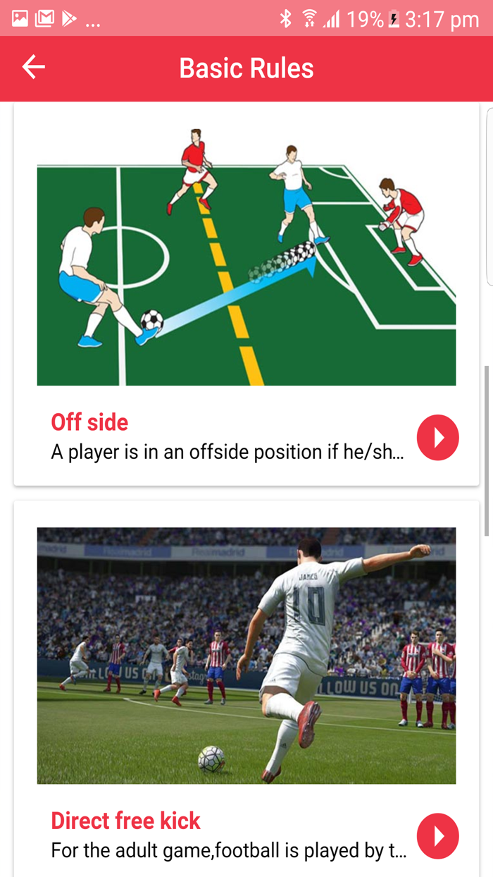 Football Training workout