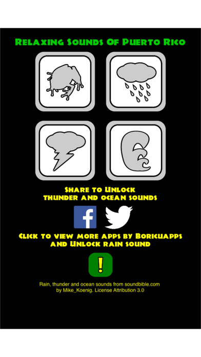 Relaxing Sounds Of Puerto Rico Screenshot 1 - AppWisp.com Relaxing Sounds Of Puerto Rico Screenshot 1 - AppWisp.com