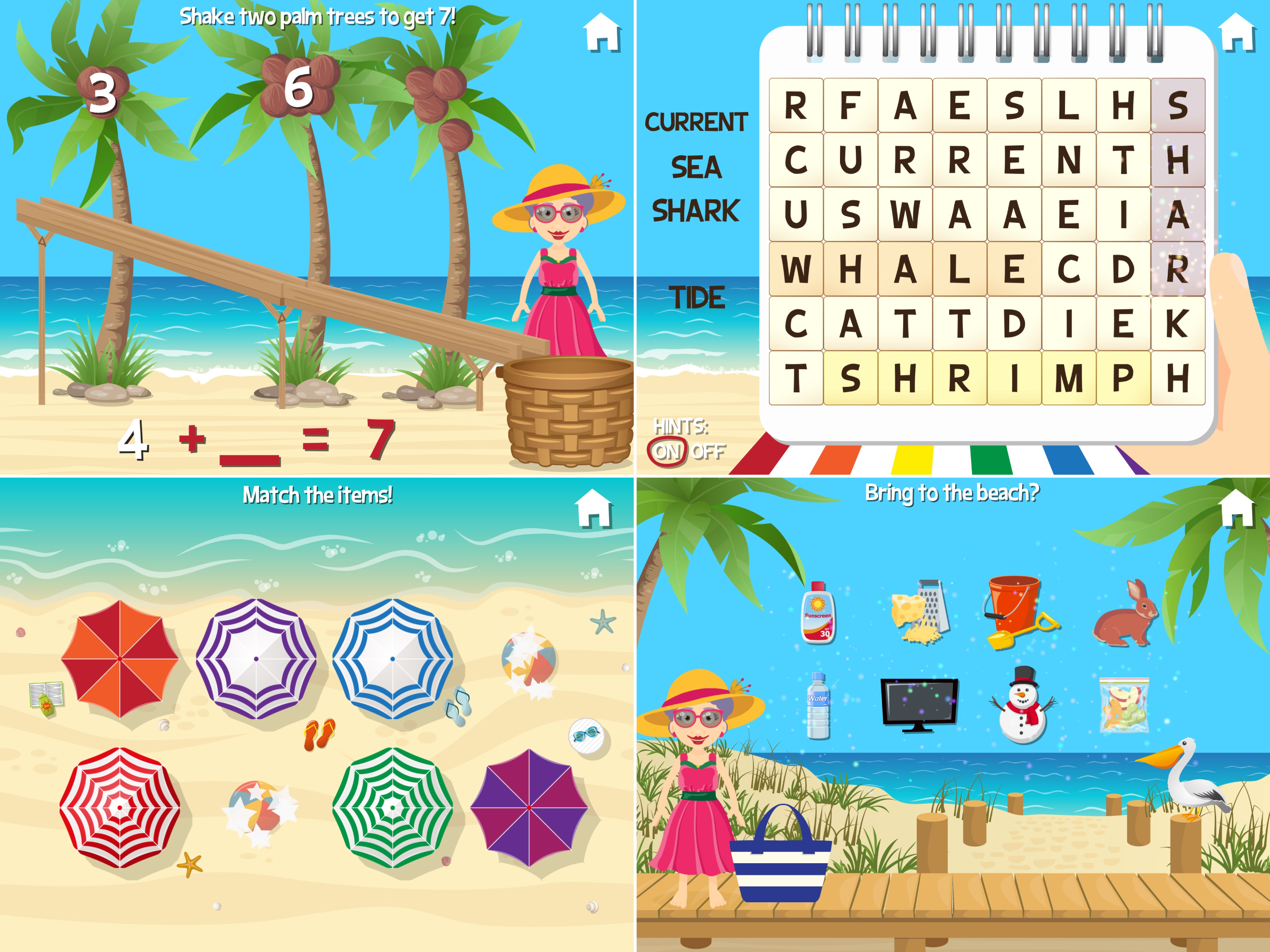 Grandma's Beach Fun screenshot 8