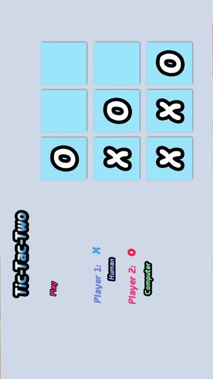 Tic Tac Toe Easy Game for kids